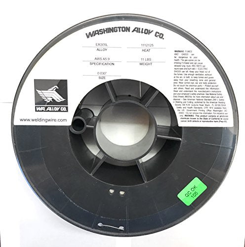 Washington Alloy 11 Lb. Spool Mig Wire 309L Stainless Steel .030 X 11 lb. - High-quality 309l welding wire for professional welding applications.