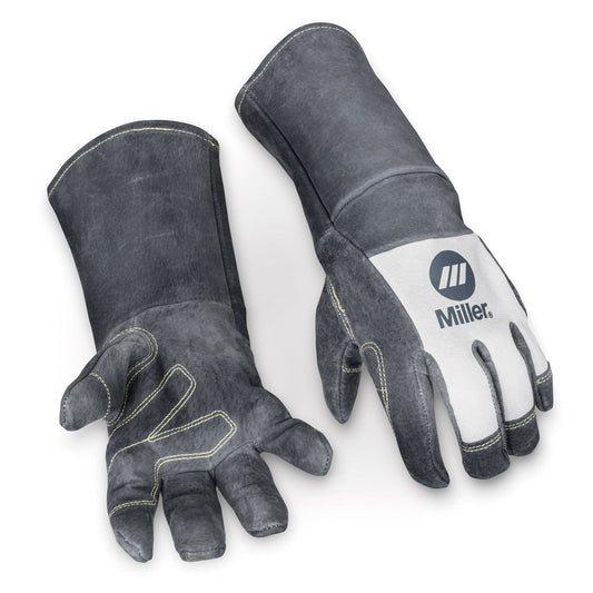 Miller Electric 279876 Classic MIG Welding Gloves, X-Large, Pig Split Leather
