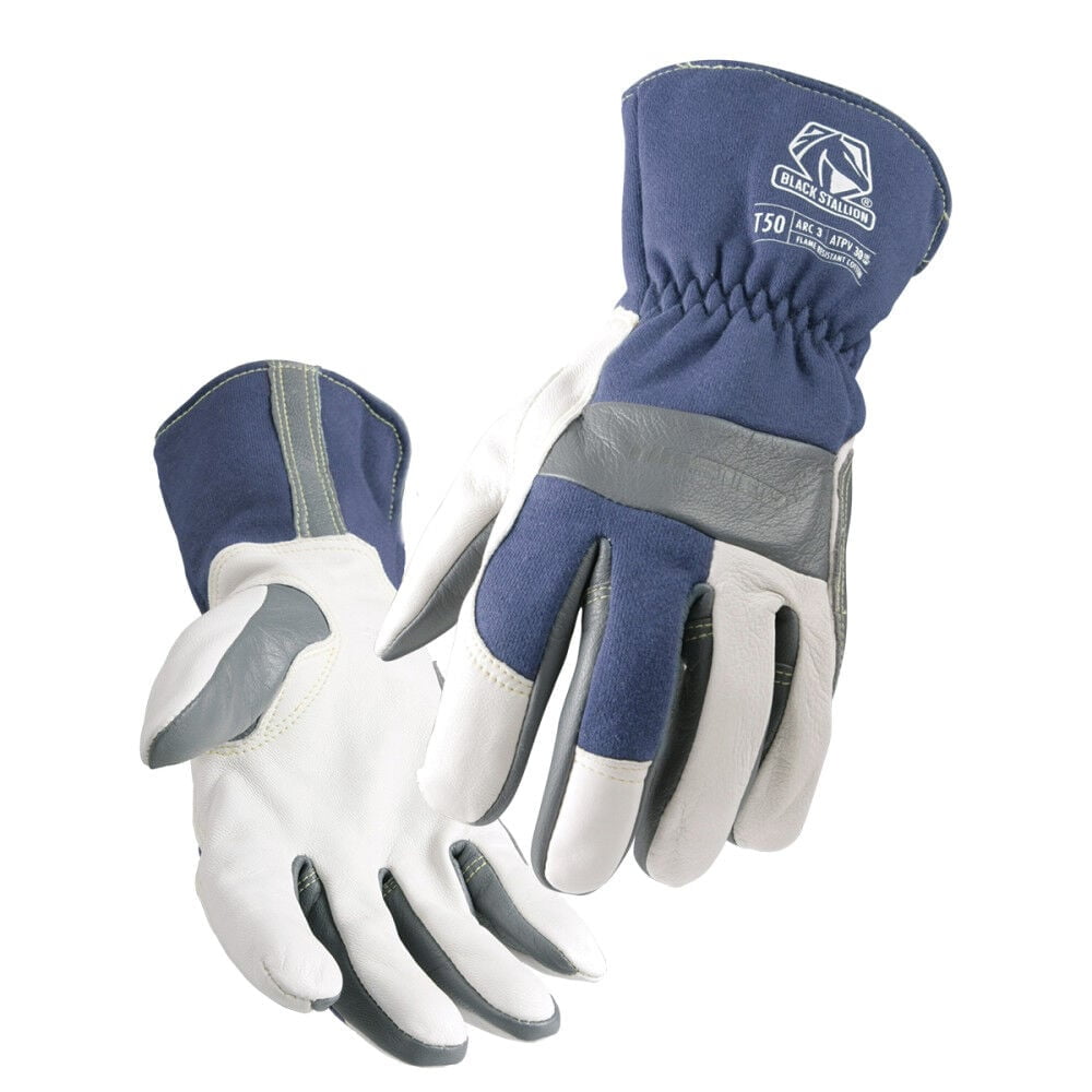 TIGster Premium Flame Resistant Snug Fit Kidskin TIG Welding Gloves-XL