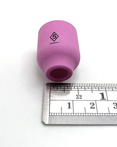 Weldmark By CK Alumina Nozzle For Small Gas Lens Torch # 9, 20, 25 PK = 10 (53N59-5/16")