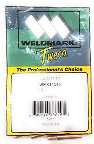 Weldmark By Tweco 14 Series Contact Tip (14-116 - 1/16")
