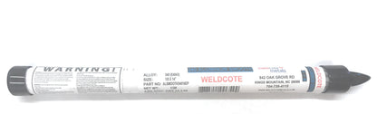 Weldcote Metals 4043 Aluminum Stick Electrode - 1/2# Package (1/8" Diameter) ideal for aluminum welding electrodes application.
