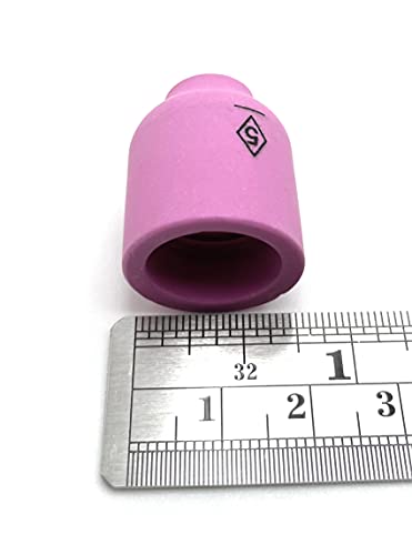 Weldmark By CK Alumina Nozzle For Small Gas Lens Torch # 9, 20, 25 PK = 10 (53N59-5/16")