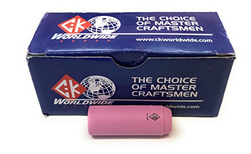 Weldmark By CK Worldwide Alumina Nozzle For Standard Collet Body Torch # 17,18,26 PK = 10 (10N46 - #8-1/2")