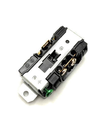 Miller 291785 Rcpt, Str Dx Grd, 2P3W 20A, 125V, 5-20R (Black)
