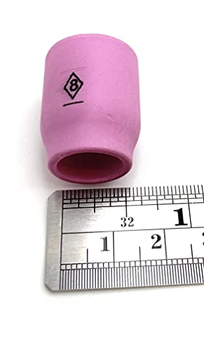 Weldmark By CK Alumina Nozzle For Small Gas Lens Torch # 9, 20, 25 PK = 10 (53N61S - 1/2")