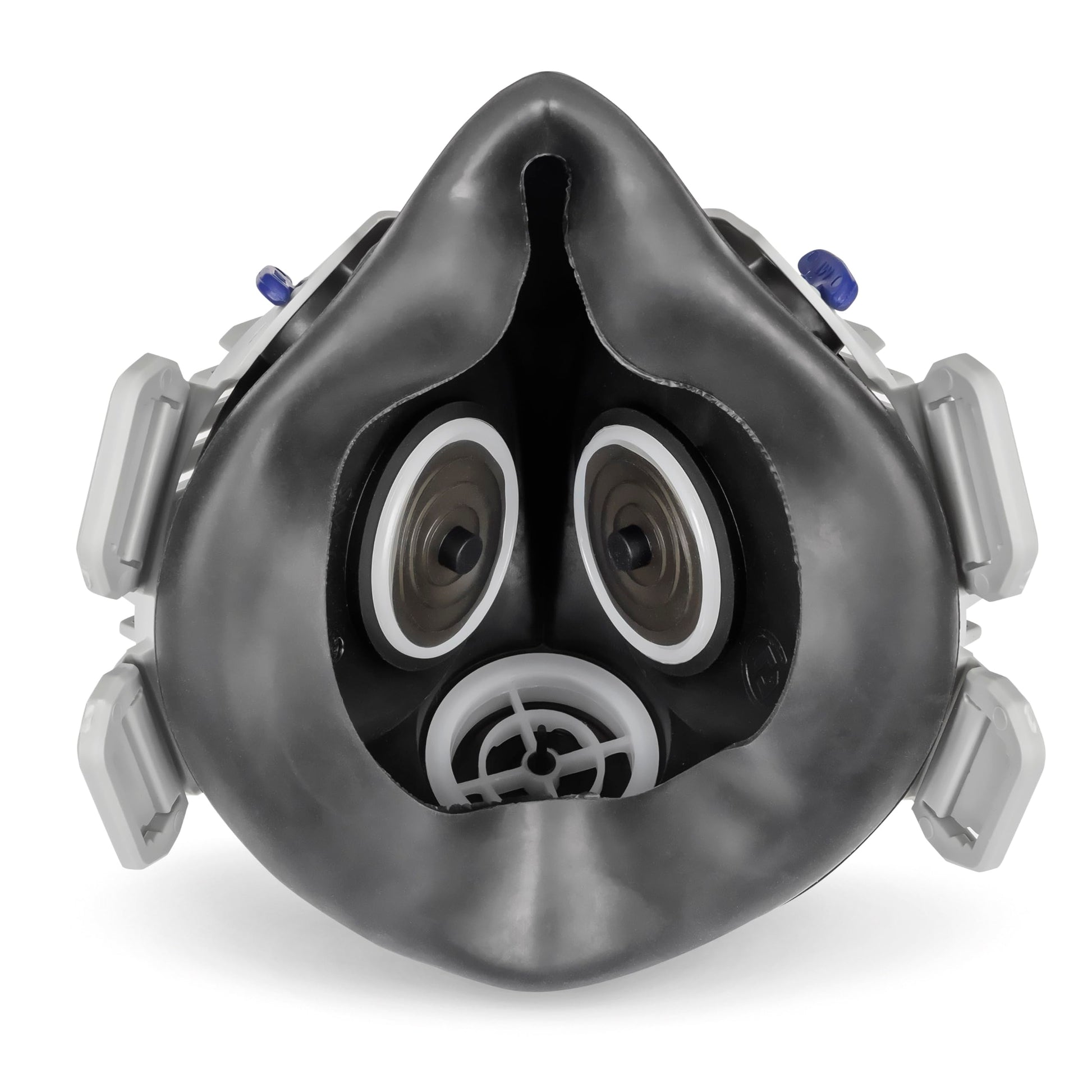Miller 295273 LPR-100 Gen. II Half Mask Respirator with advanced filters, designed for comfort under welding helmets. Essential half mask respirator with nuisance organic vapor relief.