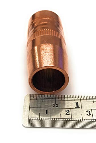 Close-up of Bernard NS-5800C Nozzle, 5/8 Bore, a premium small centerfire nozzle, Pack of 1.