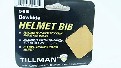 Tillman 566, Helmet Bib With Metal Clips, Pack of (1)