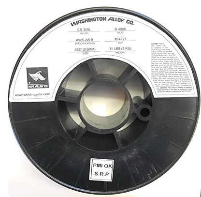 Washington Alloy 11 Lb. Spool Mig Wire 309L Stainless Steel .035 x 11 lb. - High-performance 309L welding wire for superior weld quality.