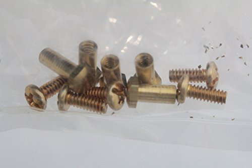 Collection of screws included with the Bernard 1880155 EZII Slim Handle Kit, essential for secure assembly and support in welding handling efficiency.