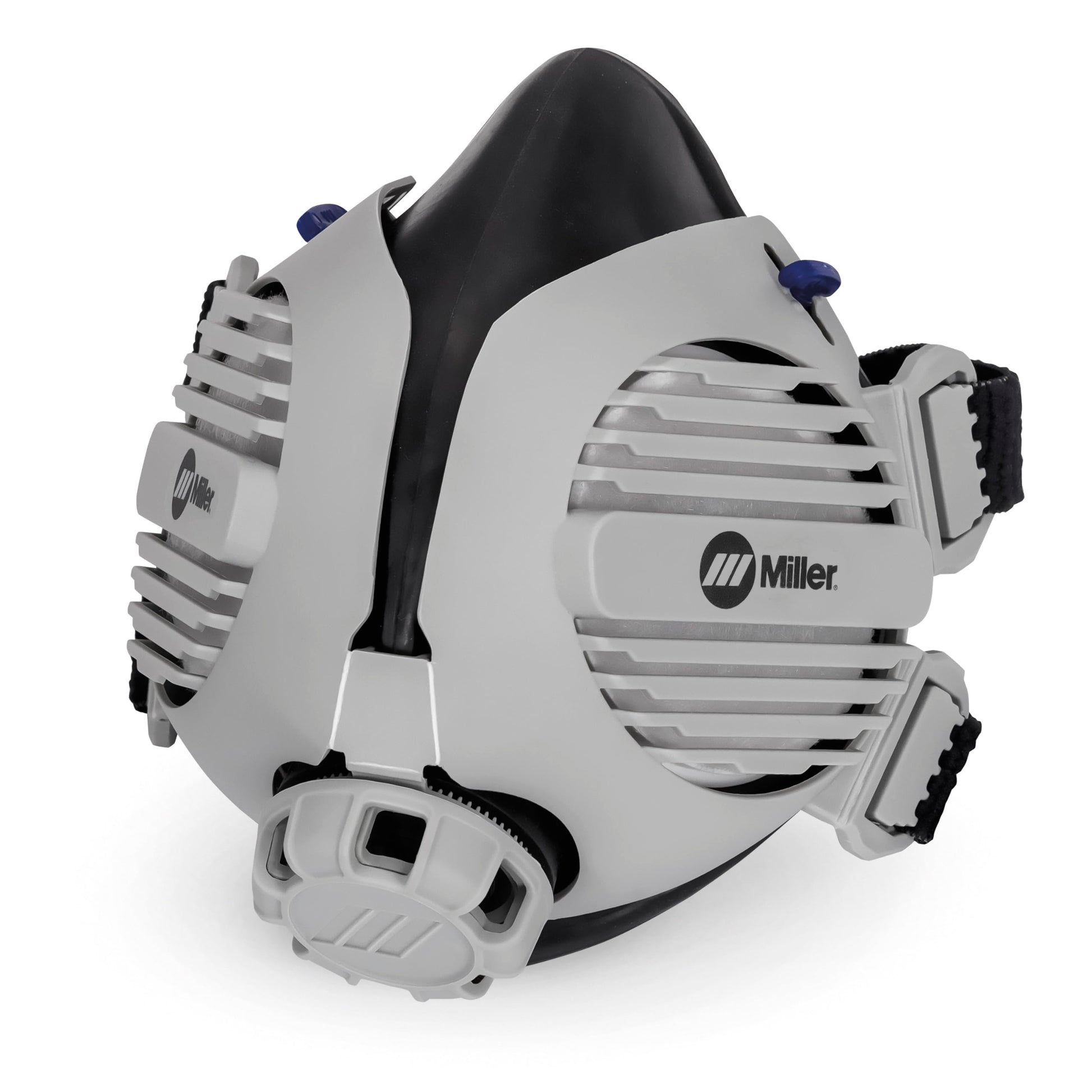 Miller 295273 LPR-100 Gen. II Half Mask Respirator featuring ergonomic design for comfort and nuisance OV relief. Ideal half mask respirator for welding applications.