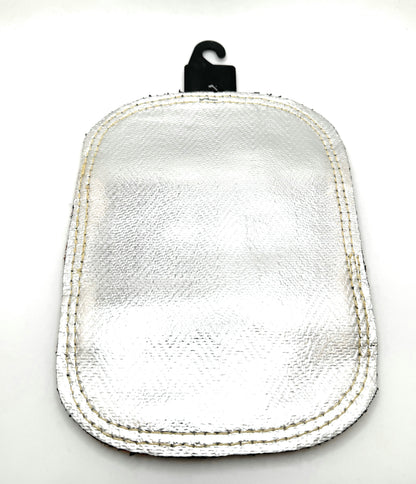 Weldas 44-3012, Aluminized Back Hand Pad with Kevlar Stitching - Heat Deflector, Pack of (1)