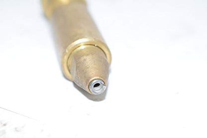 Close-up image of the welding tip of the Tweco Arcair 2035-2111 Heavy Duty Power Pin Assembly, highlighting its precision design for optimal electric transfer in welding.