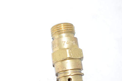 Close-up image of the Tweco Arcair 2035-2111 Heavy Duty Power Pin Assembly connector featuring the part number 350-174MH, suitable for various welding applications.