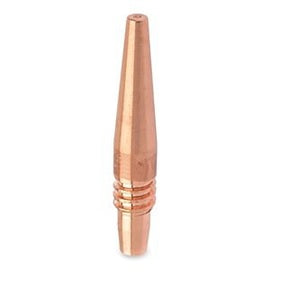 Miller Electric Miller 209026 FasTip Tapered Contact Tip for Aluminum Wire .030 in. (0.8 mm), showcasing a tapered design ideal for efficient welding, part of a 25-pack.