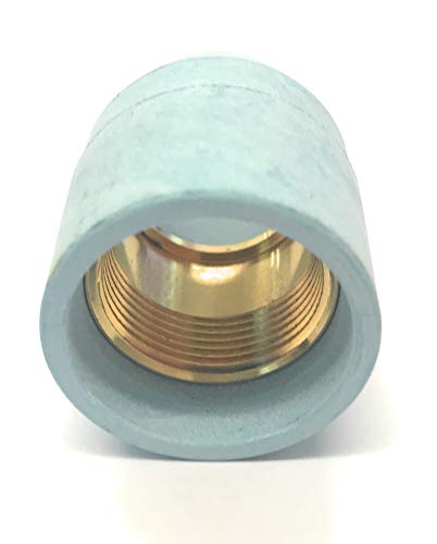 Close-up of ESAB 0558001957 Heat Shield for plasma torch compatibility, ideal for use with PT-32, PowerCut 875, 1125, 1500 models, serving as a reliable plasma torch heat shield.
