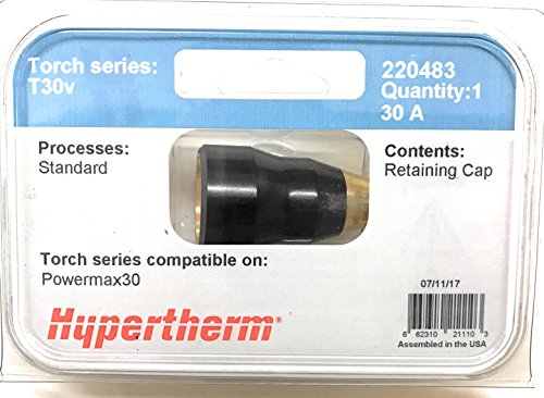 Hypertherm 220483 Powermax 30 Retaining Cap, a reliable choice for welding torch accessories