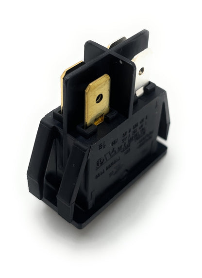 Miller 196574 Rocker Switch DPST 10A 250VAC On-None-Off .250 QC