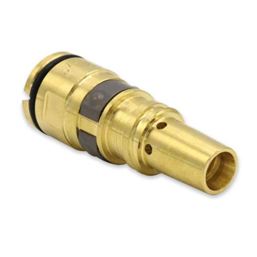 Miller 1070117 M-25 Mig Gun Conversion Pack of 2 featuring a brass AccuLock S Diffuser with internal cooling capabilities, designed by Bernard Welding.