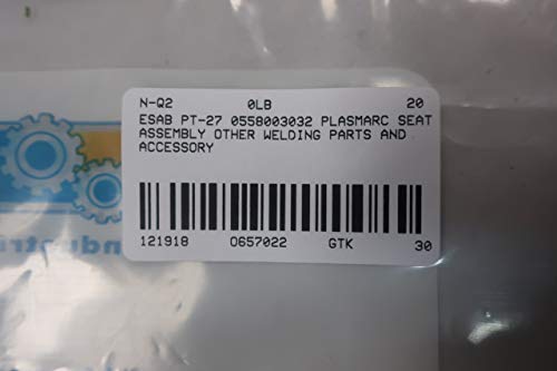 ESAB 0558003032 PT-27 Seat Assembly demonstrating compatibility with plasma cutters, essential for PT-27 replacement parts.