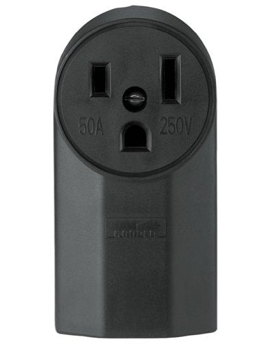 Cooper 1252 NEMA 6-50R Surface Mount Receptacle image, featuring a durable design with a capacity of 250V 50A, suitable for heavy-duty applications.