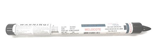 Weldcote Metals 4043 Aluminum Stick Electrode - 1/2# Package (3/32" Diameter) for effective aluminum welding, featuring advanced technology for high-quality welds.