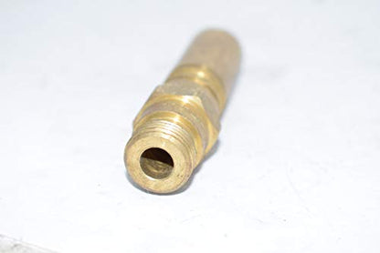 Detailed view of the Tweco Arcair 2035-2111 Heavy Duty Power Pin Assembly showcasing the brass construction of the power pin, compatible with 100-450A welders.