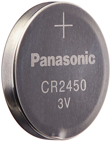 Miller Electric Miller 217043 Battery for All Miller Helmet Series - Essential Hazardous Material Power Source, featuring a Panasonic CR2450 lithium coin cell battery design.