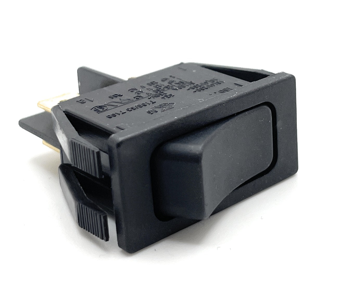 Miller 196574 Rocker Switch DPST 10A 250VAC On-None-Off .250 QC