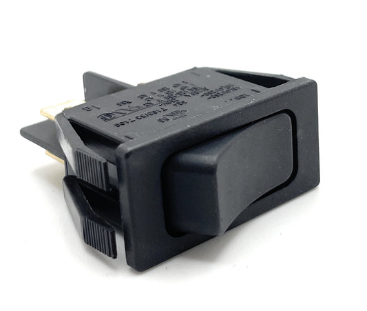 Miller 196574 Rocker Switch DPST 10A 250VAC On-None-Off .250 QC
