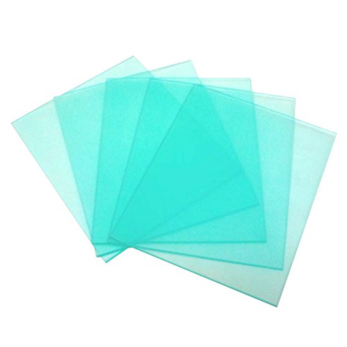 Miller Electric Pro-Hobby Series Front Cover Lens Pack of 5, clear replacement lenses for welding helmets.