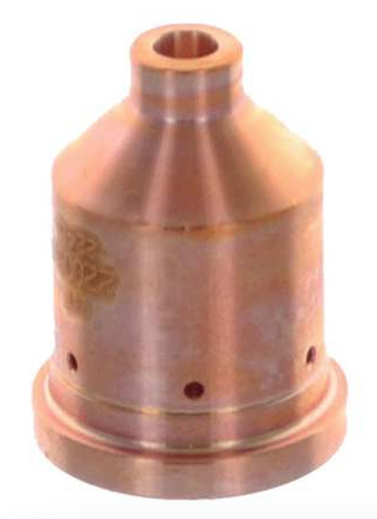 Hypertherm 220059 Gouging Nozzle, 60-80 Amp, Pack of 5 - High-performance plasma cutting nozzle for Powermax series torches.
