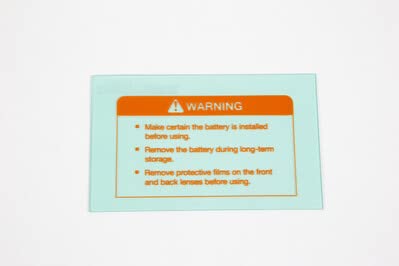 ESAB 0700600866 Sentinel A60 Inside Cover Lens, 5 pack - Genuine ESAB inside cover lens for enhanced protection and clarity in auto-darkening welding helmet.