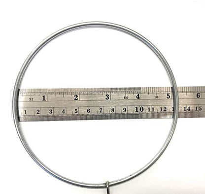 Cylinder Tank Status Tags - EMPTY or FULL with 5" Steel Ring With Metal Clip, Pack of (25)