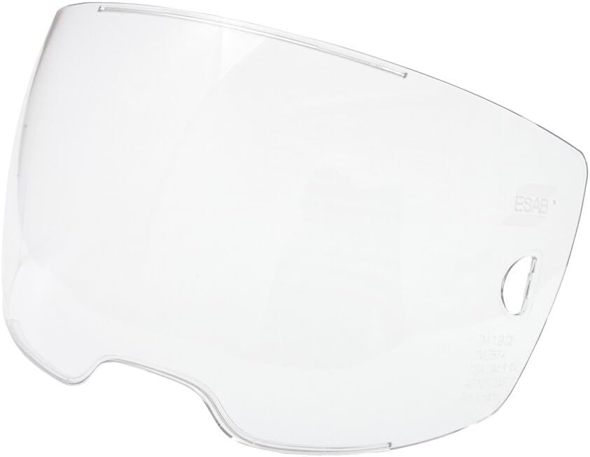 ESAB 0700000802 Sentinel Front Cover Lens, Clear, 5 pack - High-quality clear front cover lens for optimal visibility