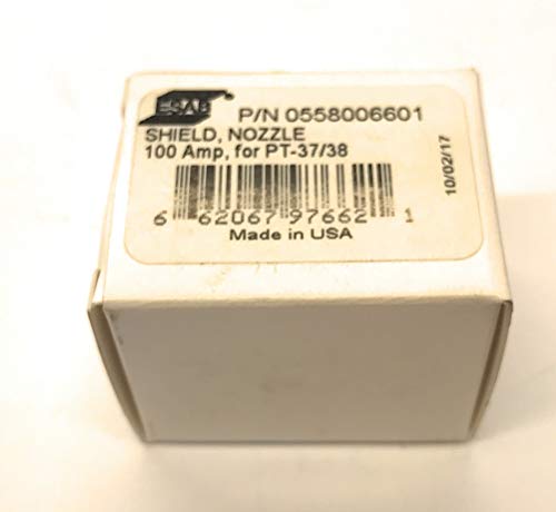 High-performance ESAB Model 0558006601 100 Amp plasma gouging shield for optimal cutting and gouging.