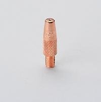 Miller Electric 199730 Contact Tip for Spoolmate 100, precision welding accessory measuring 0.023-0.025 inch, showcasing durable copper material for high conductivity.