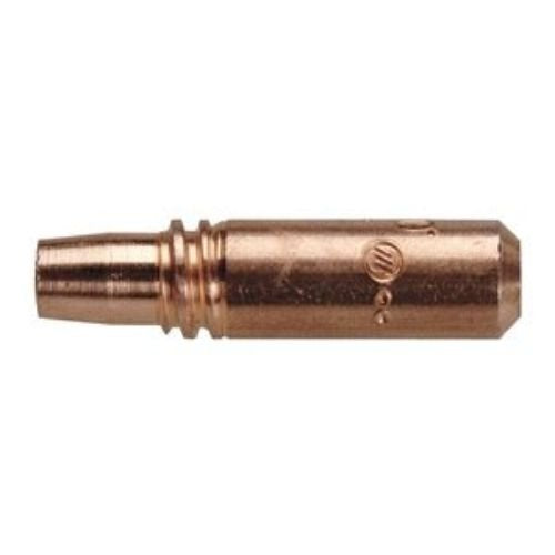 Miller Electric 206189 Contact Tip FasTip 0.052-3/64" Heavy Duty Copper for Welding, showcasing the detailed copper structure and design, perfect for use with mild and stainless steel wire.